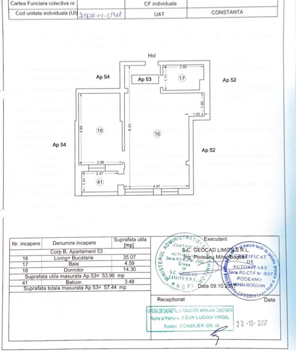 Constanta. Tomis Nord. apartament 2 camere Lux