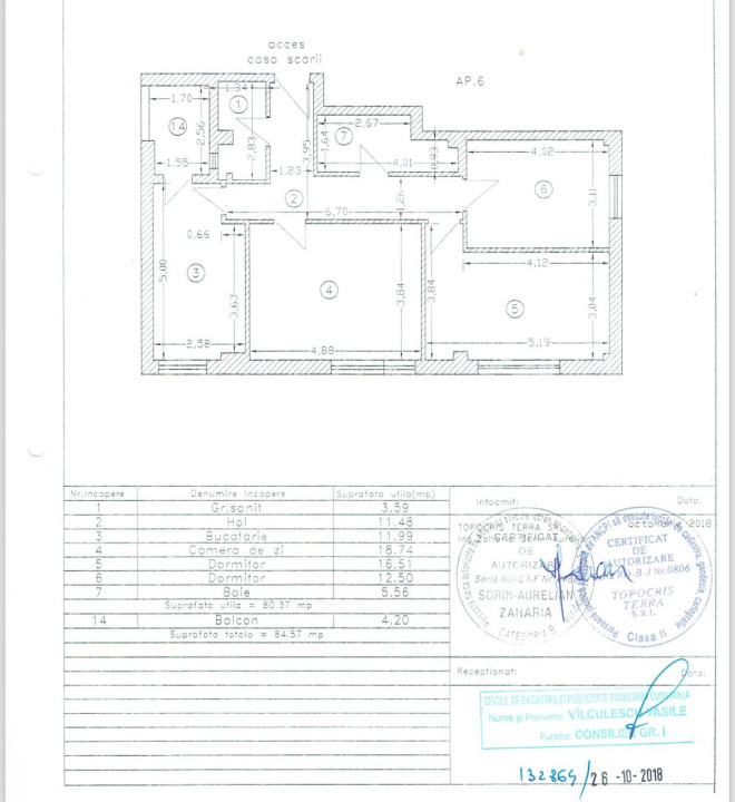 Apartament 3 camere | zona Tomis Plus 