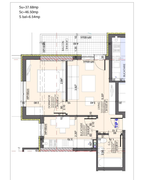 Apartamente 2 Camere La Cheie / Bloc Nou 2024 / KM 4-5