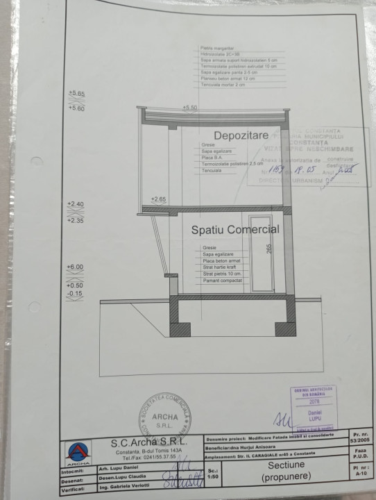 SPATIU COMERCIAL | P+1 | CASA DE CULTURA | CIMITIRUL CENTRAL