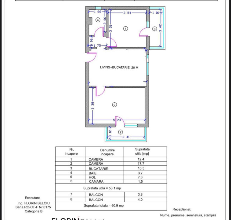 3 CAMERE LUX  | DACIA  | CONSTANTA