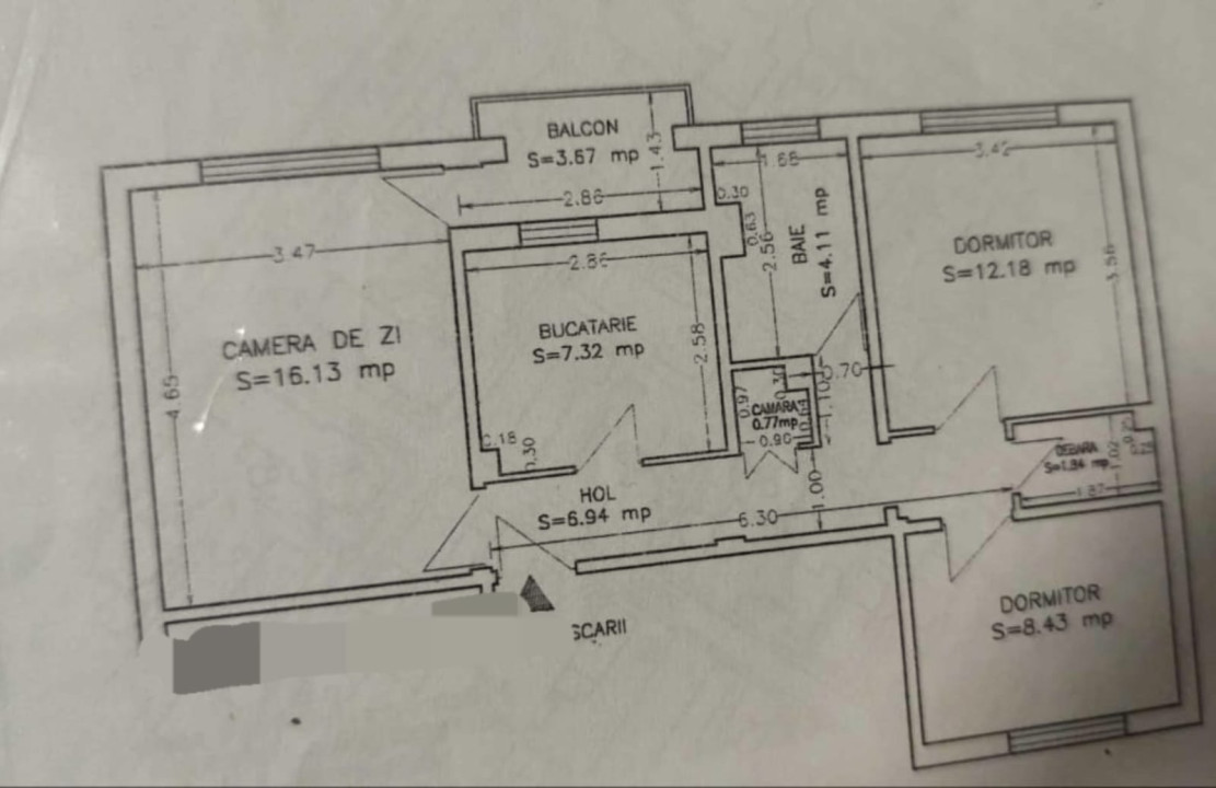 Apartament 3 Camere Decomandat | Zona CET Anda 