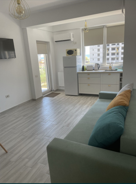 Apartament 2 camere Mamaia Nord, zona Lidl, MOBILAT si UTILAT