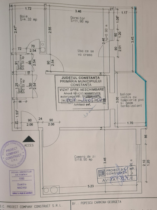 2 CAMERE  |  ZONA SPITALUL MILITAR  |  CONSTANTA 